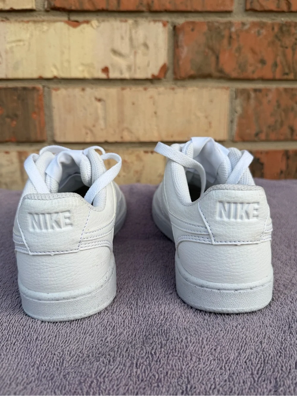 Nike White Low-Top Sneakers